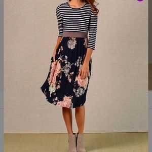 Egs California Floral Dress